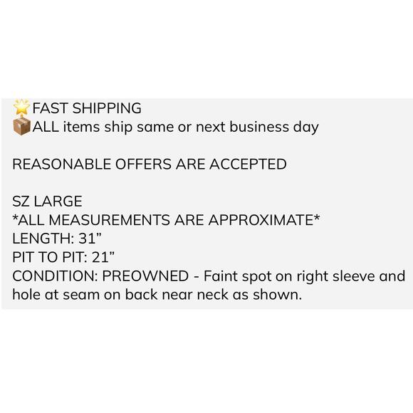 Cache Cardigan LARGE Waterfall Open Front Knit Rayon Blouson Sleeve Charcoal - Picture 2 of 10